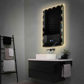 Espejo LED Vertical | Botones táctiles | Función antivaho | Luz blanca cálida - Reyze Seria Edge Model 4